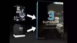 How to use Steven Slate Drums or Addictive Drums in Superior Drummer 3