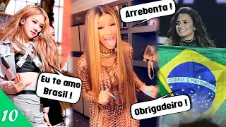 10 Vezes Que Famosos Gringos Tentaram Falar Português 😲 (Parte 2)