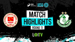 SSE Airtricity Men's Premier Division | St Patrick’s Athletic 0-2 Shamrock Rovers | Highlights