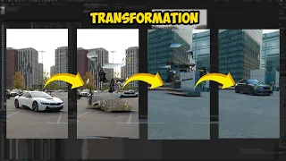КАК СДЕЛАТЬ ЭФФЕКТ ТРАНСФОРМАЦИИ МАШИНЫ в After Effects