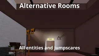 All entities and jumpscares | Alternative Rooms