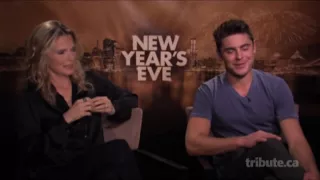 Michelle Pfeiffer & Zac Efron - New Year's Eve Interview with Tribute