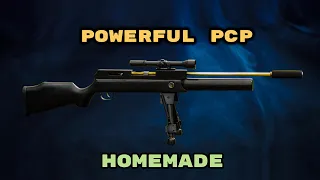 Most Powerful PCP Air gun | Homemade