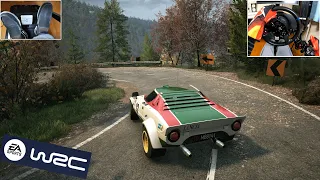 Lancia Stratos Max Attack | EA Sports WRC | T300RS + TH8A