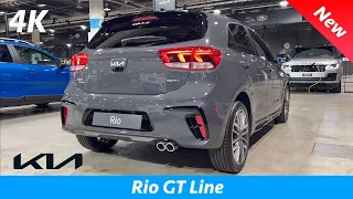 KIA Rio GT Line 2022 - First FULL Review 4K | Exterior - Interior, 120 HP, Price