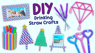 15 DIY Projects With Drinking Straws – Amazing Drinking Straw Crafts and Life Hacks