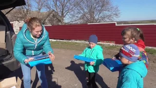 Гуманитарная помощь жителям села Старая Ласпа (Тельмановский район, ДНР)