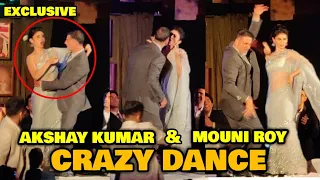 Akshay Kumar & Mouni Roy CRAZY Dance In Front Of Media At Gold Movie Special Event