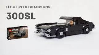 Mercedes-Benz 300SL Gullwing Lego Speed Champions 76912 Alternate Build | Premium Instructions