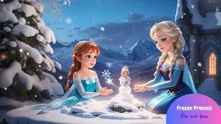 The Frozen Princess Elsa and Anna | English Fairy Tales for kids | Bedtime time stories