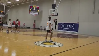 Justin Curry II 2026 Dunk vs Indiana Elite