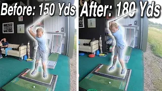 Reece Gaining 30 Yards by Discovering Torque in his Golf Swing