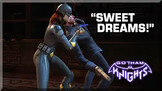 Gotham Knights: 8 minutes of stealthy Batgirl Takedowns