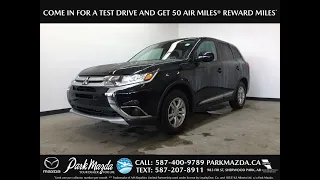 BLACK 2017 Mitsubishi Outlander  Review Sherwood Park Alberta - Park Mazda