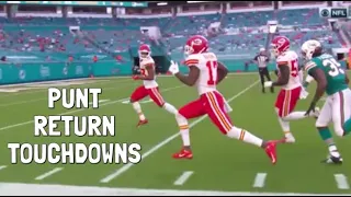 NFL Punt Return Touchdowns 2020-2021 Compilation