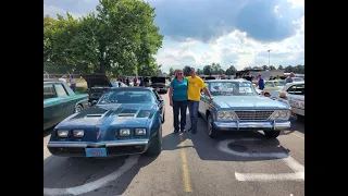 2022 Pure Stock Muscle Car Drag Race   1964 Studebaker Daytona vs 1979 Pontiac Firebird Formula