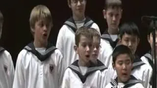 Vienna Boys Choir Wiener Saengerknaben song Ievan Polka  concert Korea