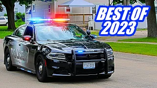 BEST OF When Cops Are On Time | Police Chase, Police Pursuit, Pit Maneuvers | Instant Karma (2023)