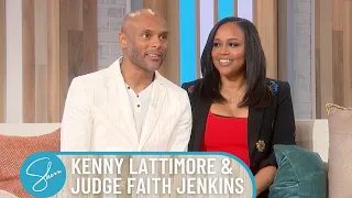 Kenny Lattimore & Judge Faith Jenkins  | Sherri Shepherd