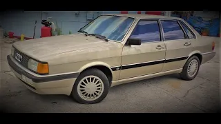 Audi 80 B2. Когда деревья были большими, трава зелёной, а машины настоящими.