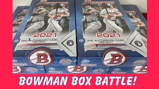 BOX WAR WITH BOWMAN!  FIVE HOBBY BOXES!  (Saturday Showdown!)