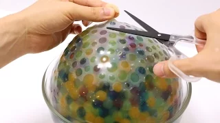 3000 Orbeez Balloon Experiment Cutting Open