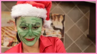 JWOWW’s Grinch Makeup Tutorial!