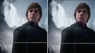 [Deepfake] Mark Hamill is Luke Skywalker in Star Wars Battlefront 2