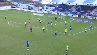 Bristol Rovers v AFC Wimbledon highlights