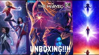 The Marvels 4K Blu-ray Walmart Exclusive Steelbook Unboxing!!!!