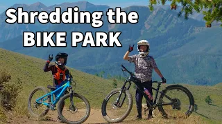 SHREDDING at Deer Valley bike park!