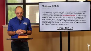 First Be Reconciled (Devotional on Matthew 5:21-26)