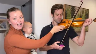 Can I Teach My Husband to Play the Violin in 10 Minutes?