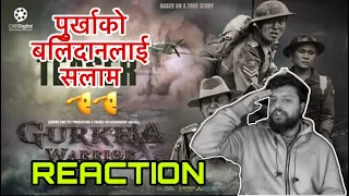 The Gurkha Warrior Teaser REACTION | Naresh Shiwakoti