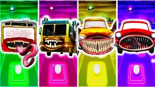 Bus Eater vs Car Eater | Tiles Hop Edm Rush