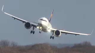 WIND GUST LANDINGS - AIRPLANES fighting with WIND SHEARS (4K)