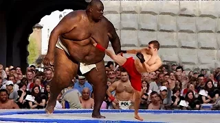 tHE MEMORY   601lbs Sumo Vs 169lbs MMA Fighter