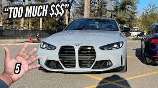 5 THINGS I HATE ABOUT MY G82 BMW M4 COMPETITION!