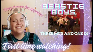 *Opera singer's first time watching!* - Beastie Boys - Three MC's and One DJ - Gooble Reacts!