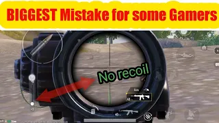 PUBG MOBILE NO RECOIL FILE CHORO || Biggest mistake for every gamer