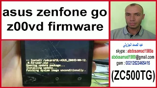 asus zenfone go z00vd firmware flash rom (ZC500TG)