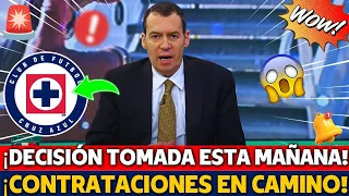 💥SUCEDIÓ ESTA  MAÑANA! ¡NUEVAS CONTRATACIONES EN CAMINO! ULTIMAS NOTICIAS DEL CRUZ AZUL HOY💥