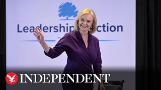 Moment Liz Truss wins Tory leadership race to be next prime minister