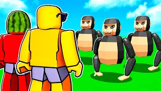 Gorilla Tag In ROBLOX (EVIL)