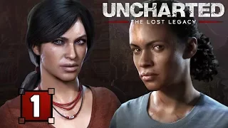 Uncharted: The Lost Legacy Walkthrough "The Insurgency"  - Full Game ( Part 1 ) PS4 Pro Gameplay