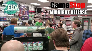 Zelda Tears of The Kingdom GameStop Midnight Launch Party!