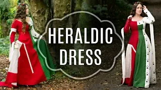 Making a Medieval Heraldic Dress! -- (Extra Long Vid!)