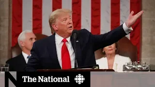 Trump triumphant in state of the union address