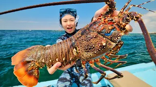 Catch giant lobsters, chase schools of rays under the sea and make a spring seafood feast in Oman!