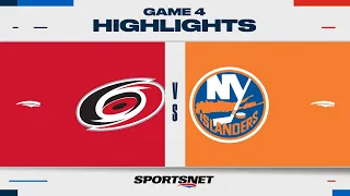 NHL Game 4 Highlights | Hurricanes vs. Islanders - April 27, 2024